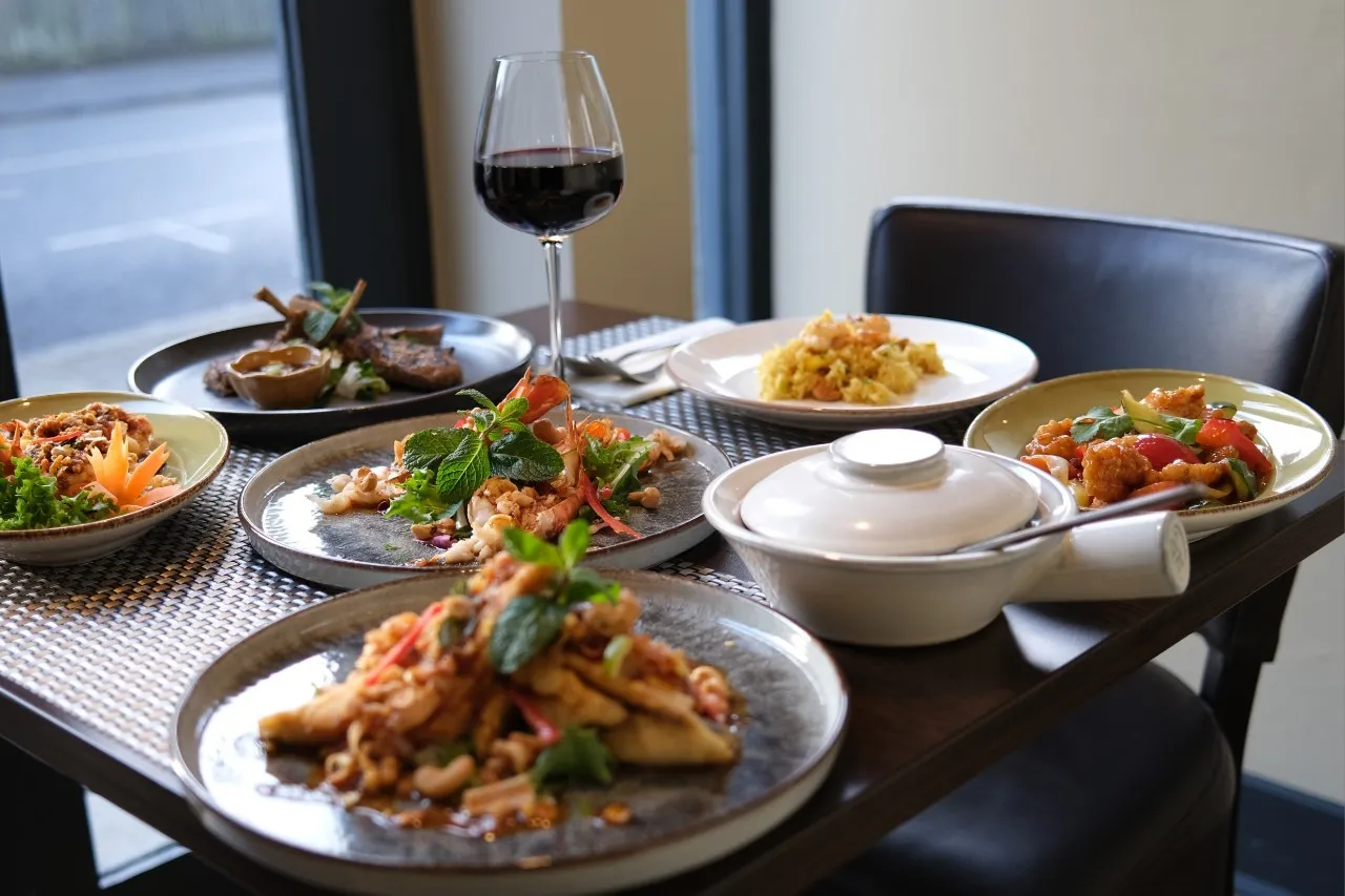 Dining at Thann Thai