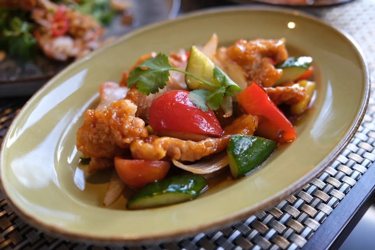 Sweet & Sour Prawn